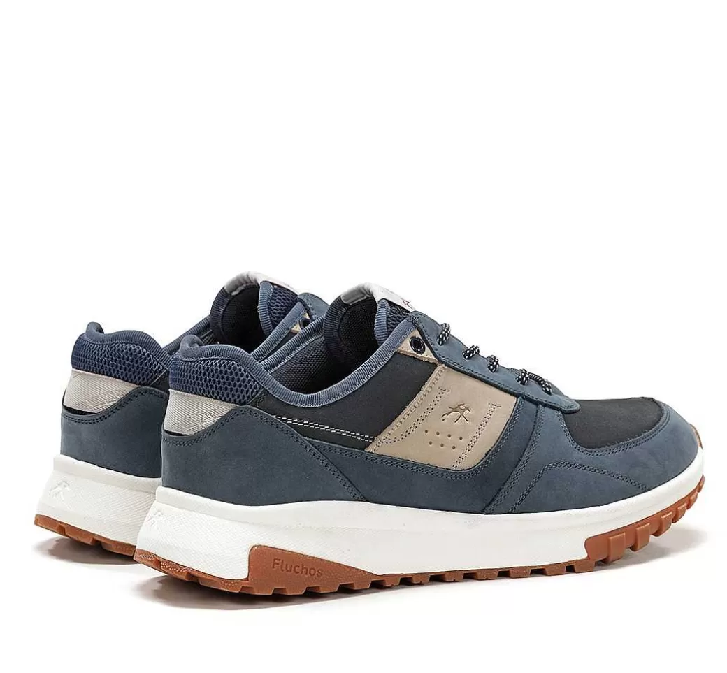 Fluchos Arion F2012 Deportivo Azul^Hombre Cordones