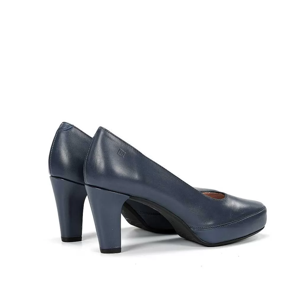 Fluchos Blesa D5794 Salon Azul^Mujer Zapatos De Tacón