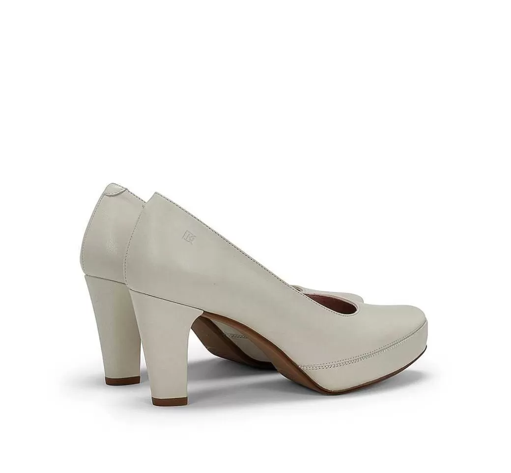 Fluchos Blesa D5794 Zapato De Tacon Blanco^Mujer Zapatos De Tacón