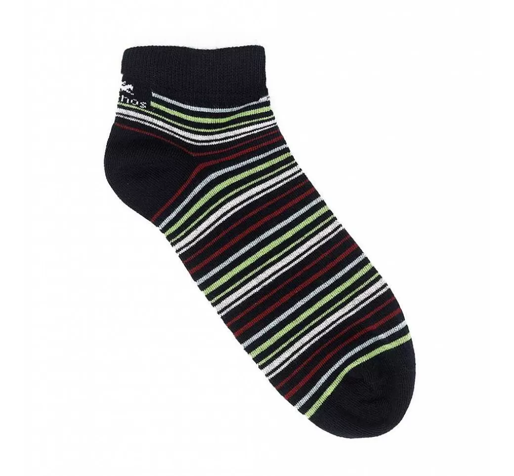 Fluchos Ca0010 Tobilleros Azules Y Rayas^Hombre Calcetines