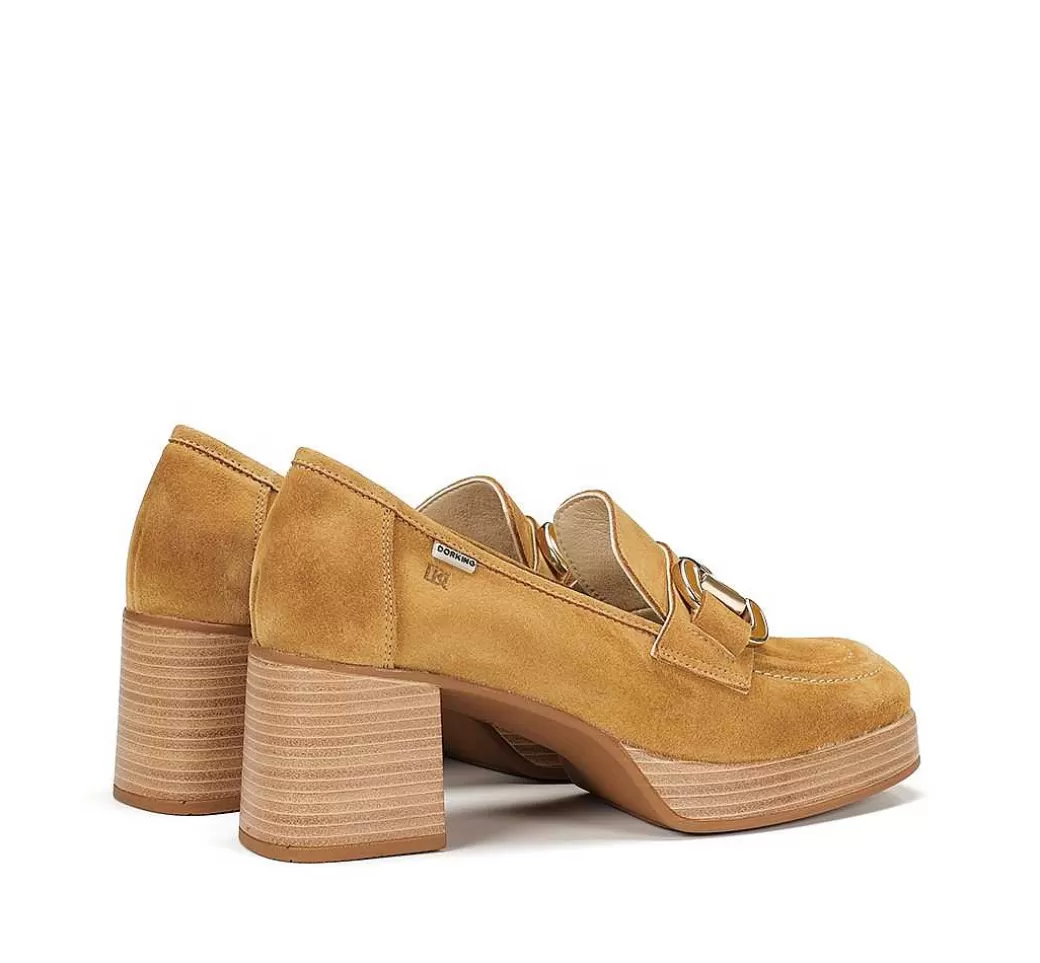 Fluchos Cristel D9232 Mocasin Marron^Mujer Zapatos De Tacón