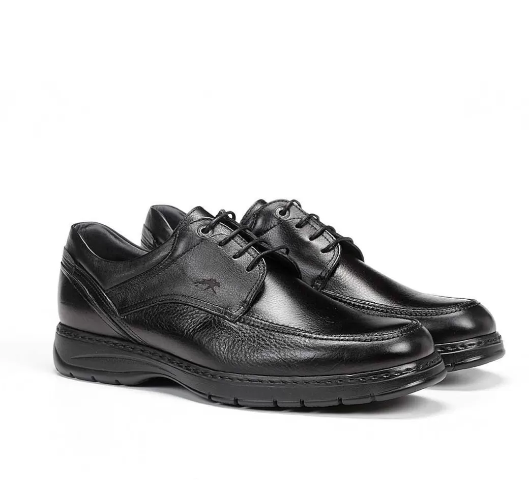 Fluchos Crono 9142 Zapato Negro^Hombre Zapatos