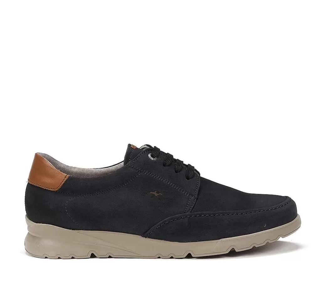 Fluchos Daryl F1460 Zapato Azul^Hombre Cordones