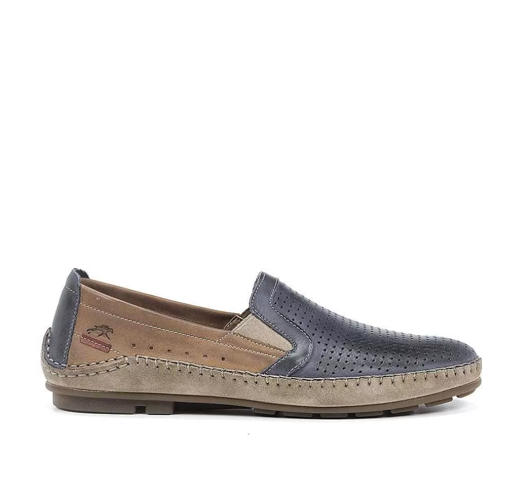 Fluchos Dorian F1172 Slip On Azul^Hombre Slip On