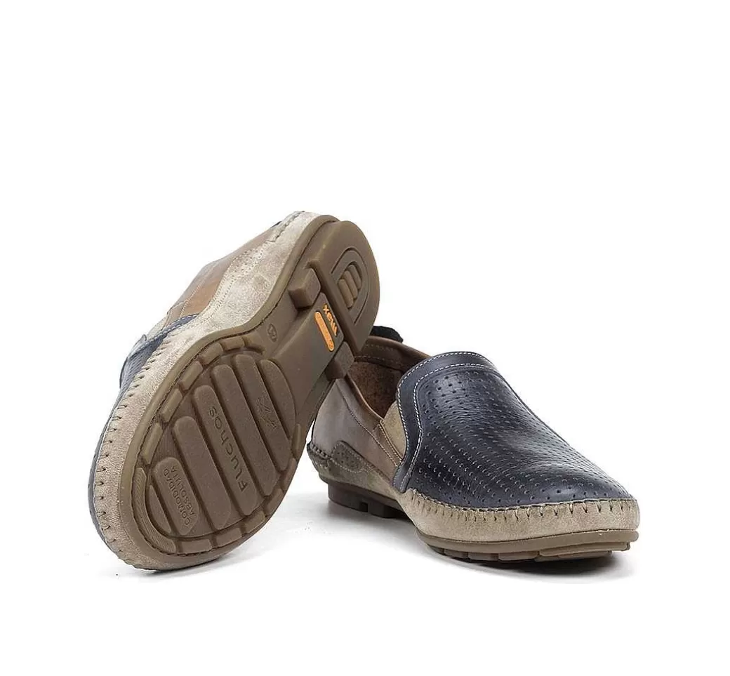Fluchos Dorian F1172 Slip On Azul^Hombre Slip On