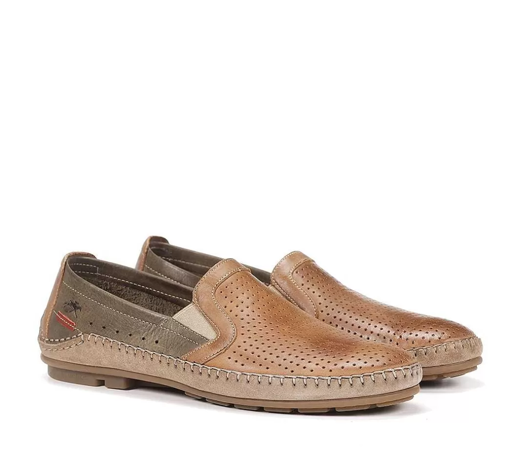 Fluchos Dorian F1172 Slip On Marron^Hombre Slip On