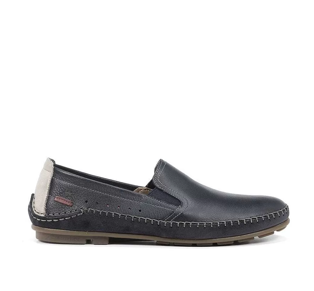 Fluchos Dorian F1174 Slip On Azul^Hombre Slip On