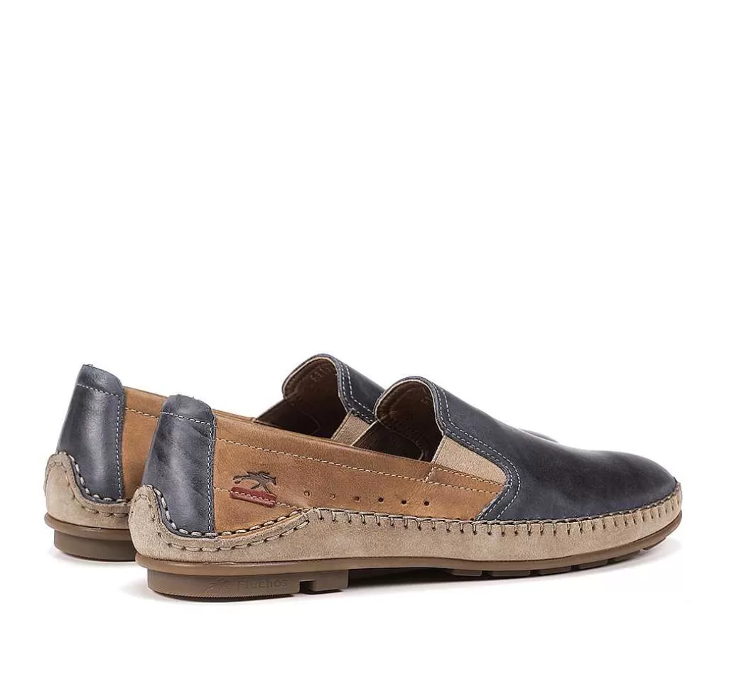 Fluchos Dorian F1178 Slip On Azul^Hombre Slip On