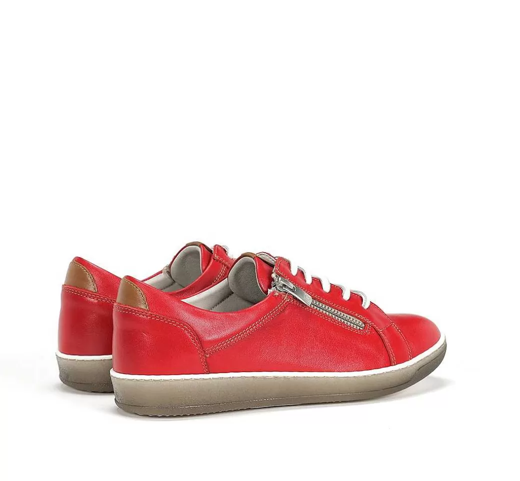 Fluchos Karen D8225 Zapato Rojo^Mujer Zapatos Planos