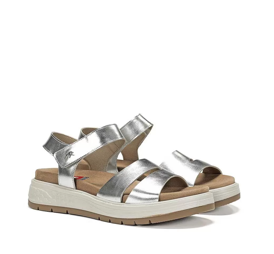 Fluchos Street F2006 Sandalia Plata^Mujer Zapatos Planos